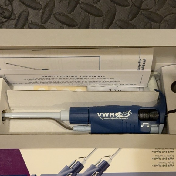VWR 0.1-2 µL Single Channel Pipette 89079-960 - Lot Of 4 Brand New In Box - Picture 5 of 5